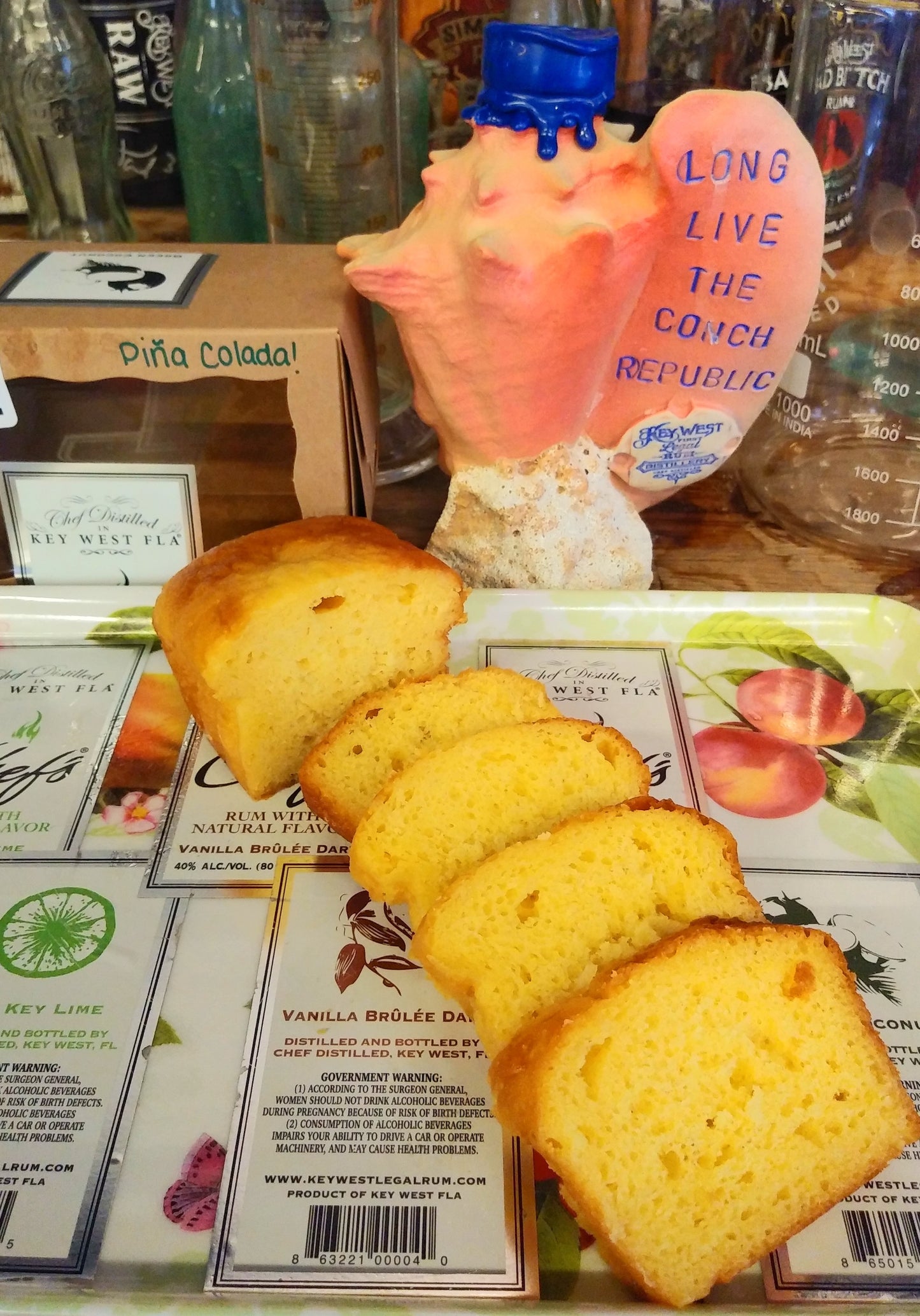 Key West Legal Rum Cake– 16 ounce Cake made with REAL Rum!